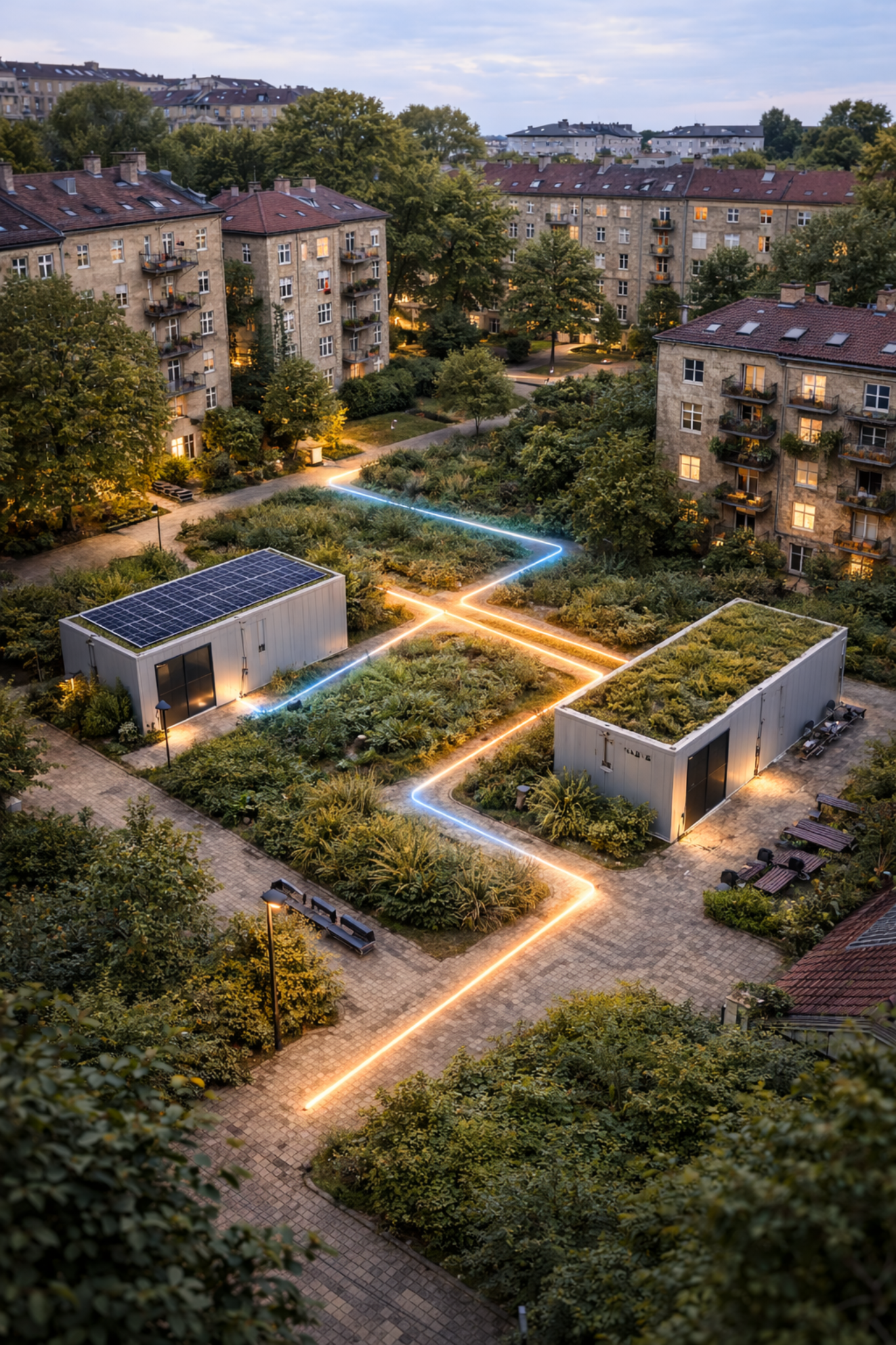 ThermaGrid Unit in hochwertiger Produktdarstellung